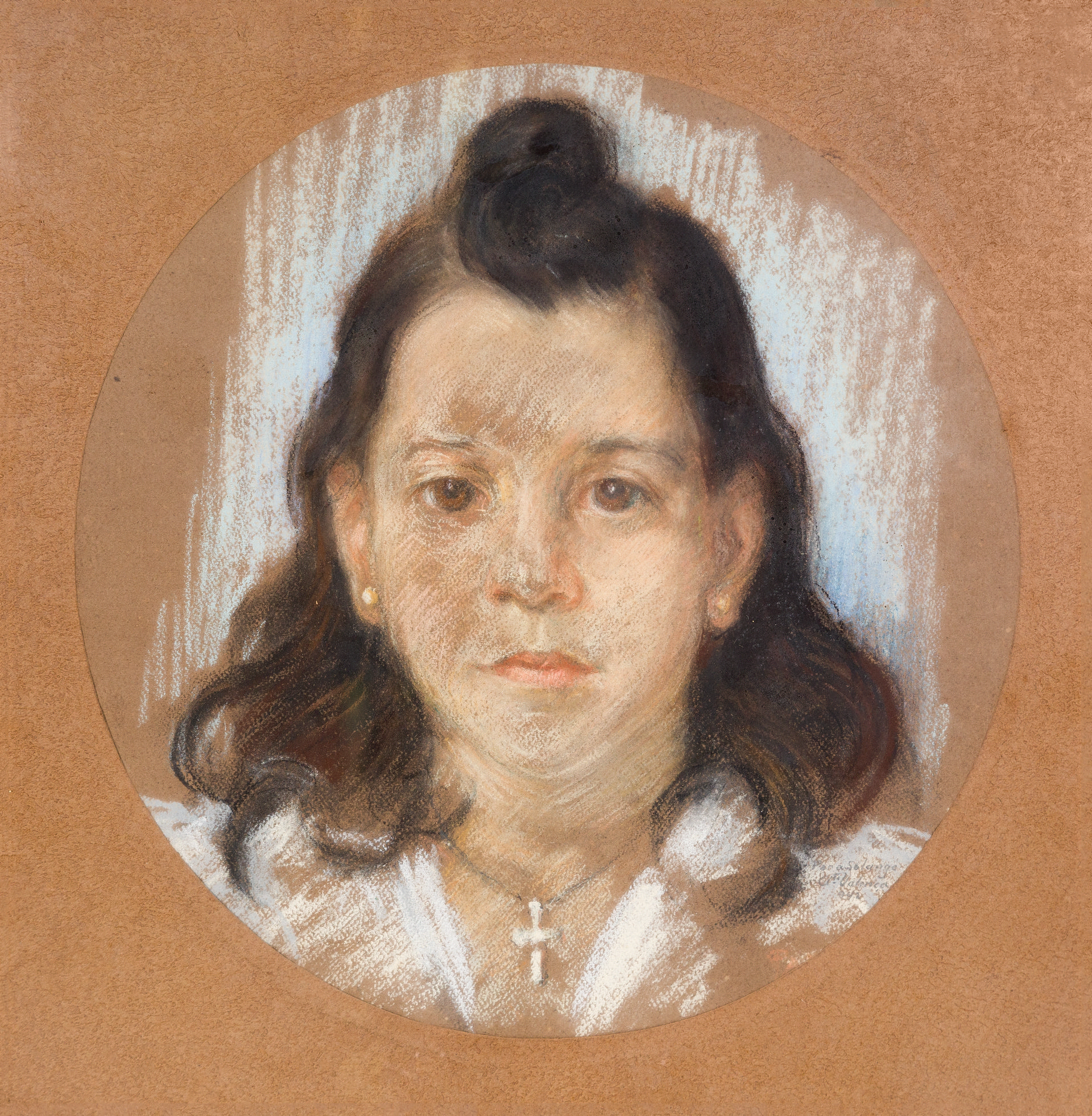 Retrato de Solange Menina